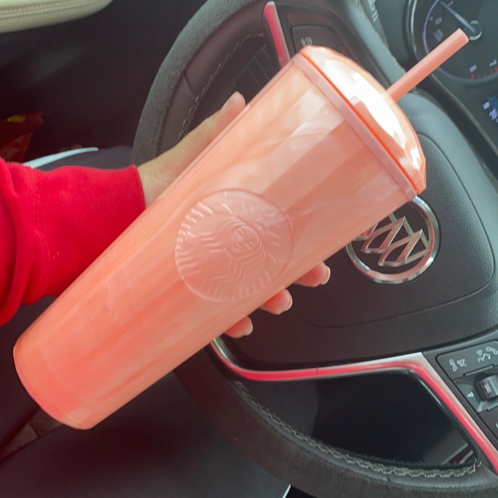 New PINK STARBUCKS TUMBLER! 🤩